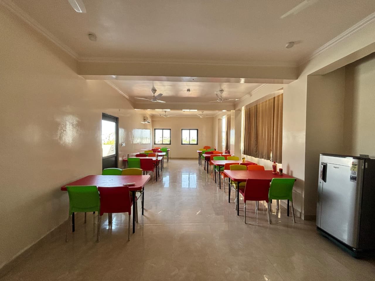 The Nirvana dining hall