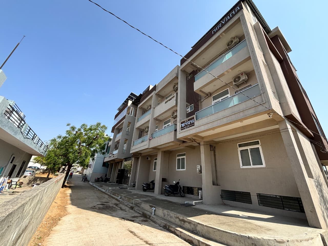 Nirvana Elite building exterior by day